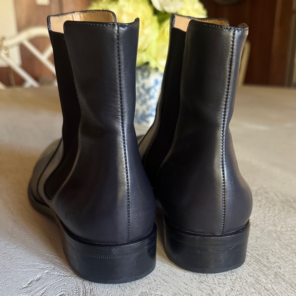 Salvatore Ferragamo Chelsea Leather Boots - Picture 3 of 9